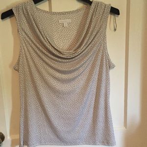 Charter Club scoop neck tank L
